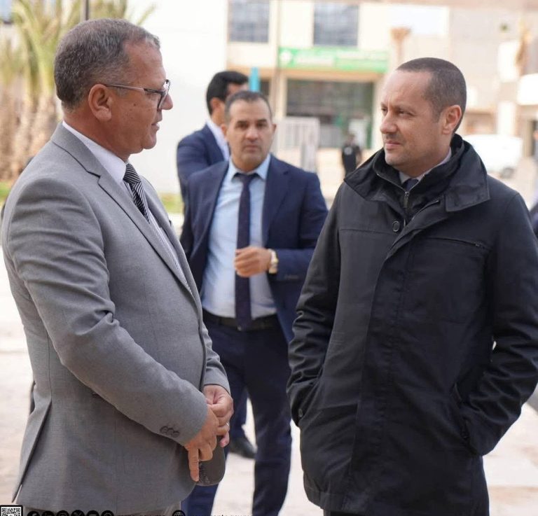 ​وزير الصحة يتفقد المراحل النهائية لإنجاز المستشفى الجامعي بالعيون