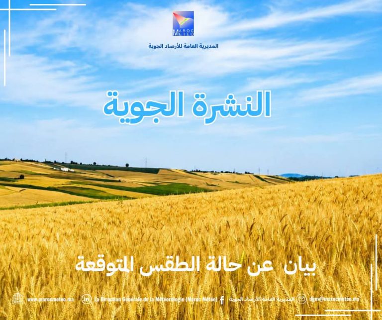 توقعات أحوال الطقس بالمغرب خلال الأيام المقبلة