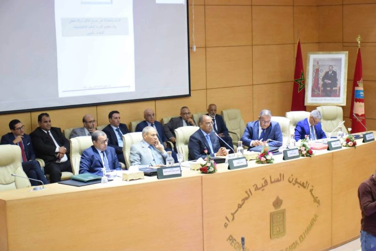 المصادقة بالإجماع على أشغال الدورة العادية لمجلس جهة العيون الساقية الحمراء برسم شهر يوليوز 2026