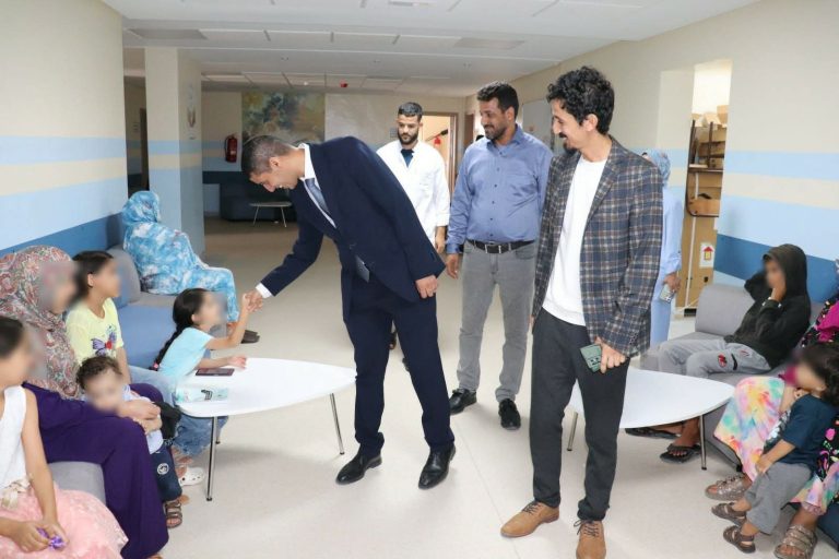 مدير عام المجموعة الصحية الترابية العيون–الساقية الحمراء يتفقد المؤسسات الصحية بإقليم طرفاية