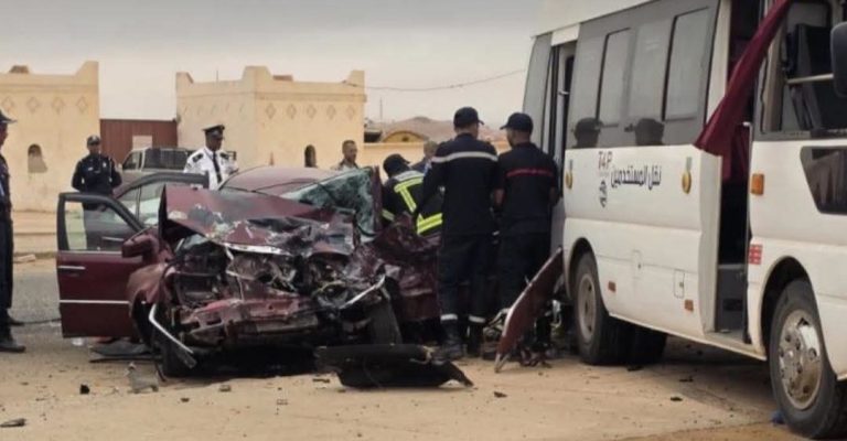 حادثة سير خطيرة بطانطان