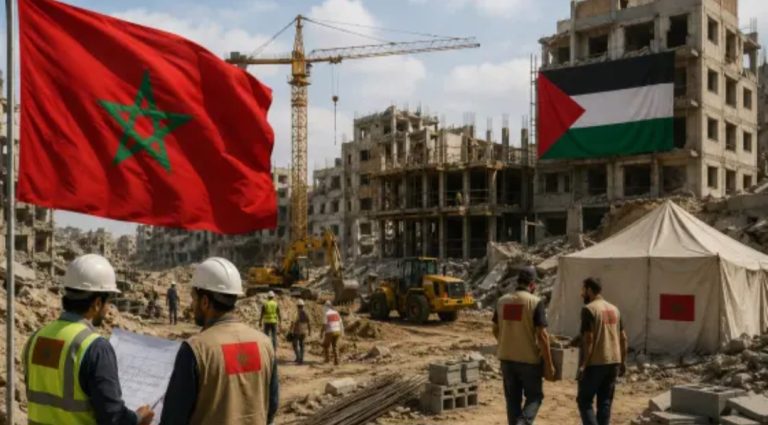المغرب يستعد للمساهمة في إعادة إعمار غزة عبر الإسكان والبنيات التحتية