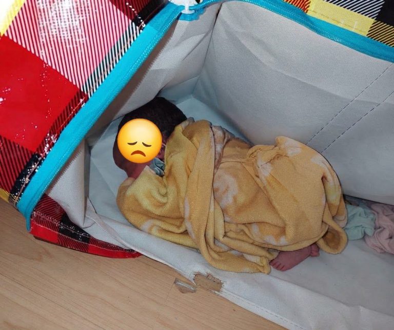رضيع حديث الولادة يُعثر عليه متخلى عنه بحي الوفاق بالعيون